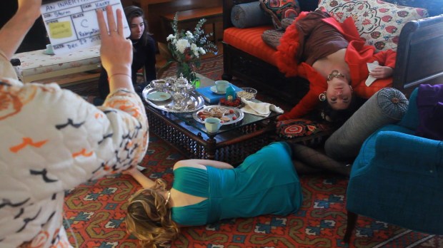 production still from And In Her It Danced: An Inheritance (70 min, 2013)